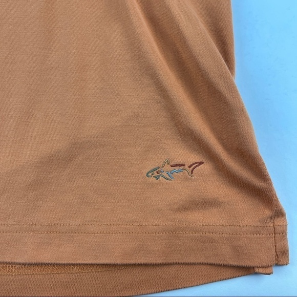 Greg Norman Play Dry Polo Mens XL Orange Short Sleeve - Picture 5 of 8